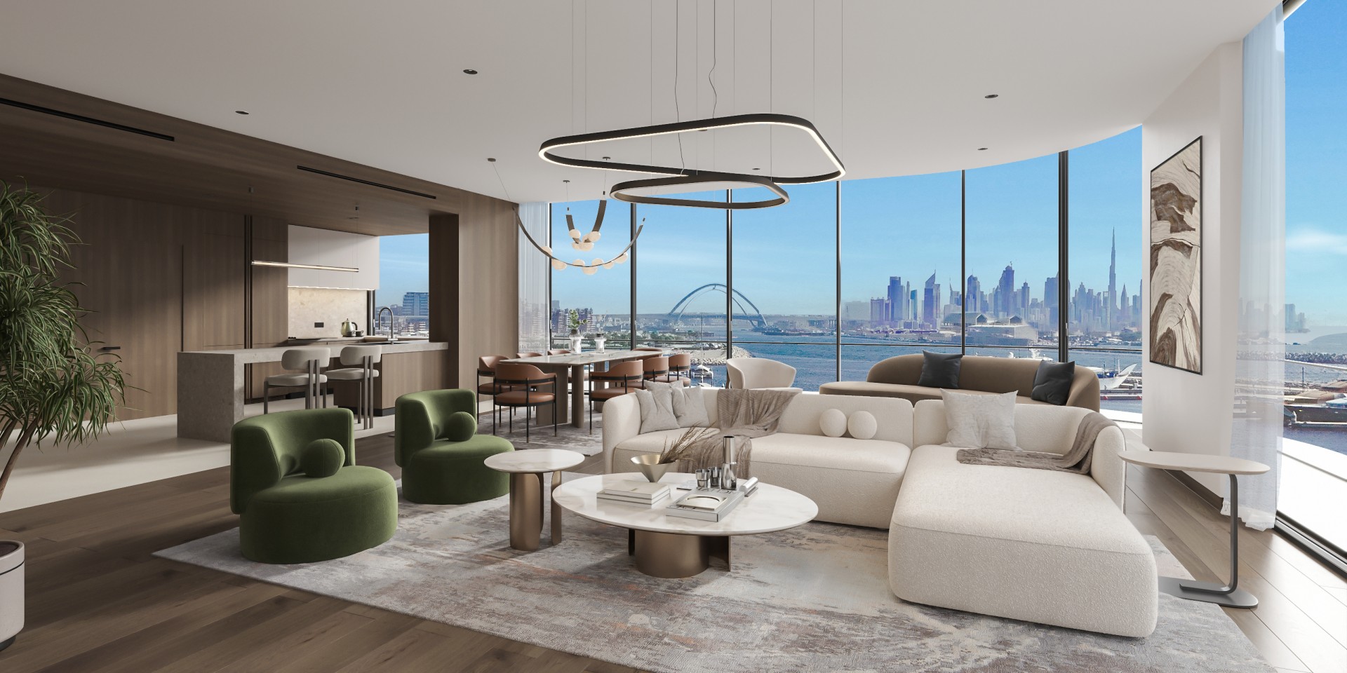 <span class="gold">Signature Penthouses Featuring Panoramic Views</span>