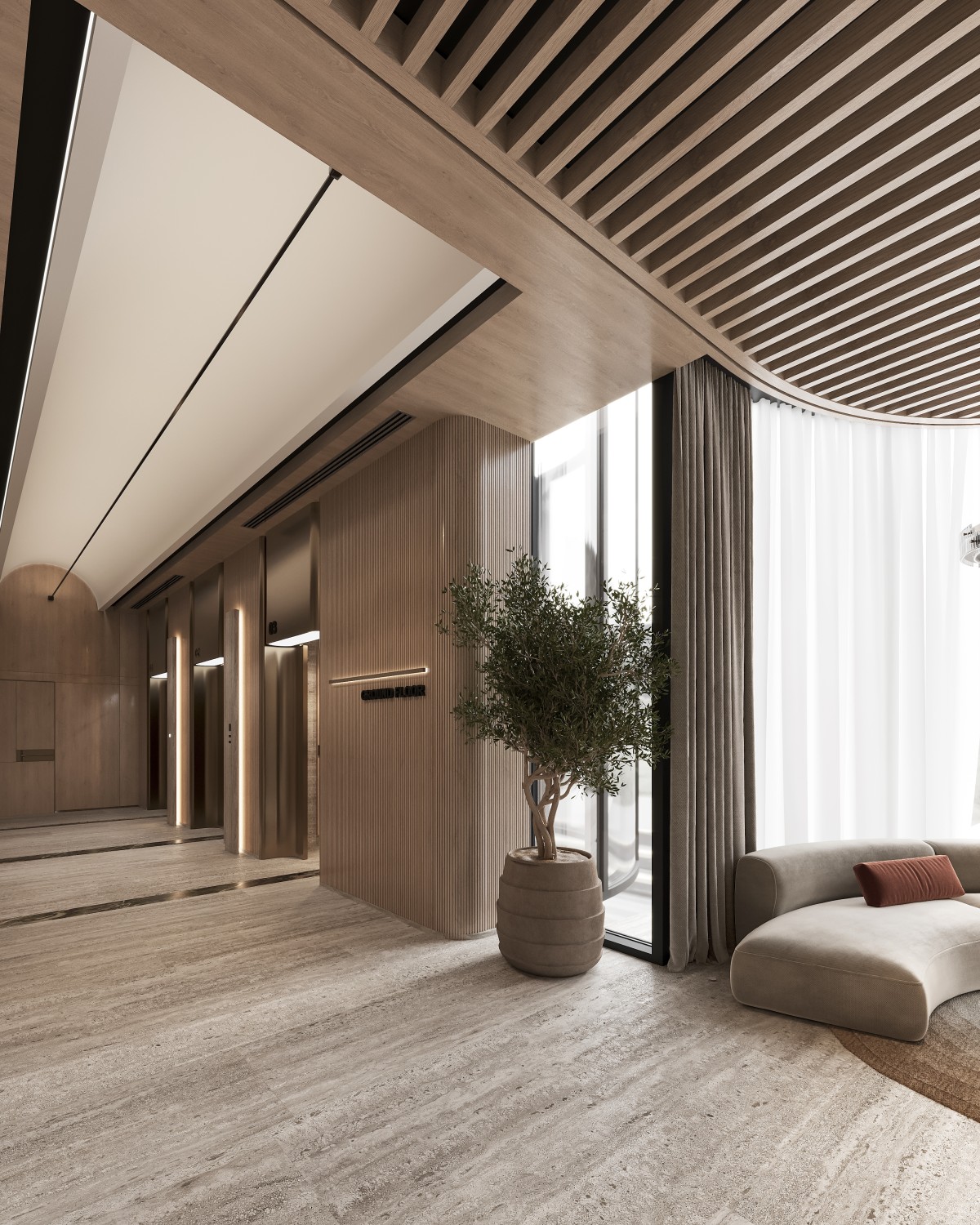 <span class="gold">Cosmopolitan Style & Meticulous Details & Materials</span>