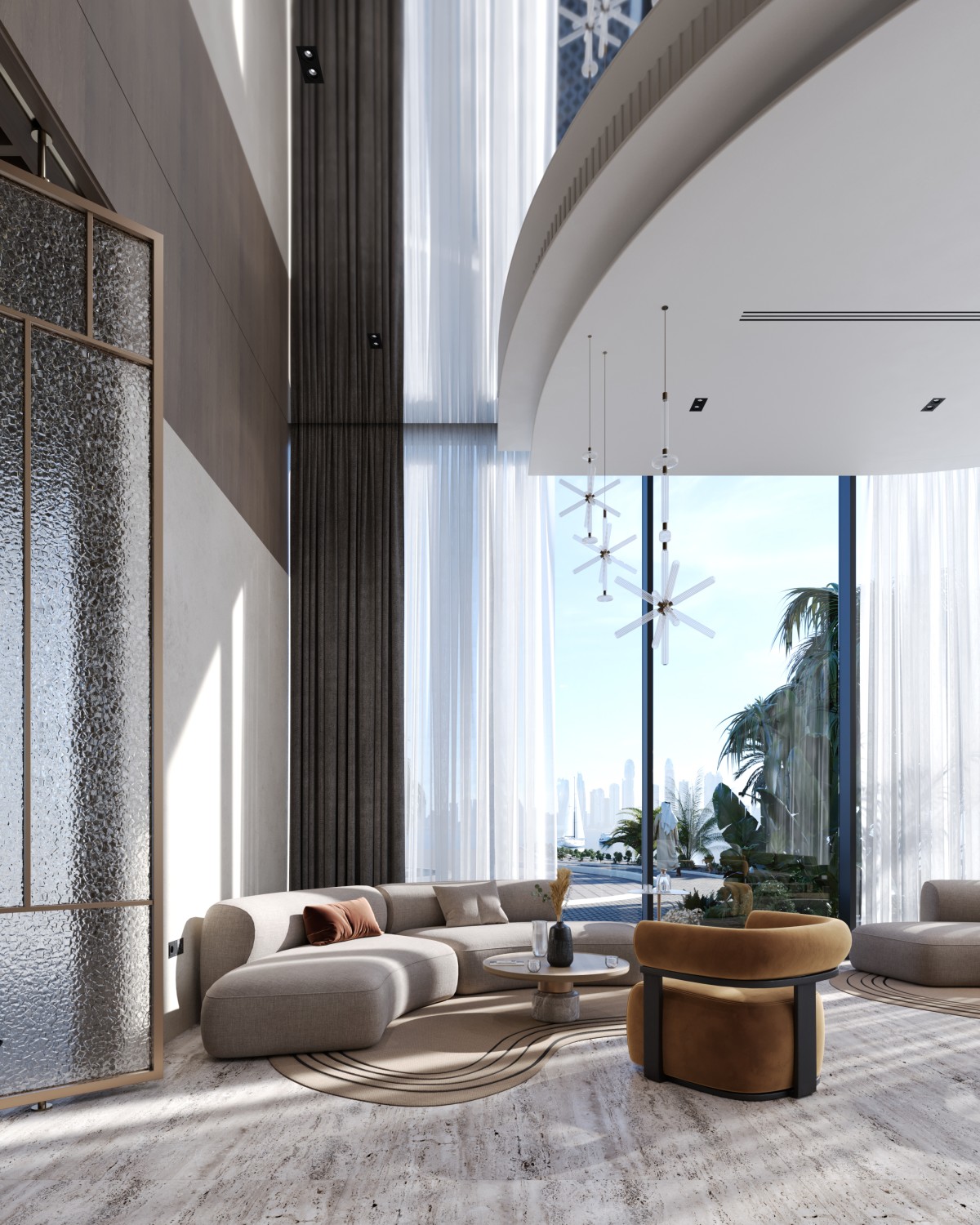 <span class="gold">Cosmopolitan Style & Meticulous Details & Materials</span>