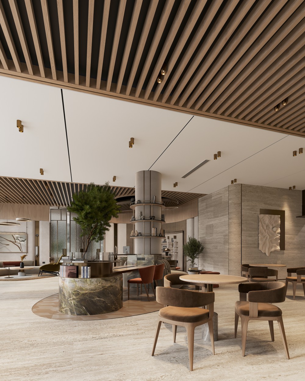 <span class="gold">Cosmopolitan Style & Meticulous Details & Materials</span>